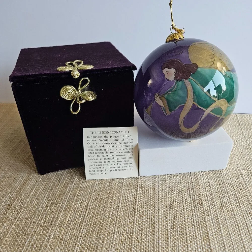 Angel Christmas Ornament w/ Box 5